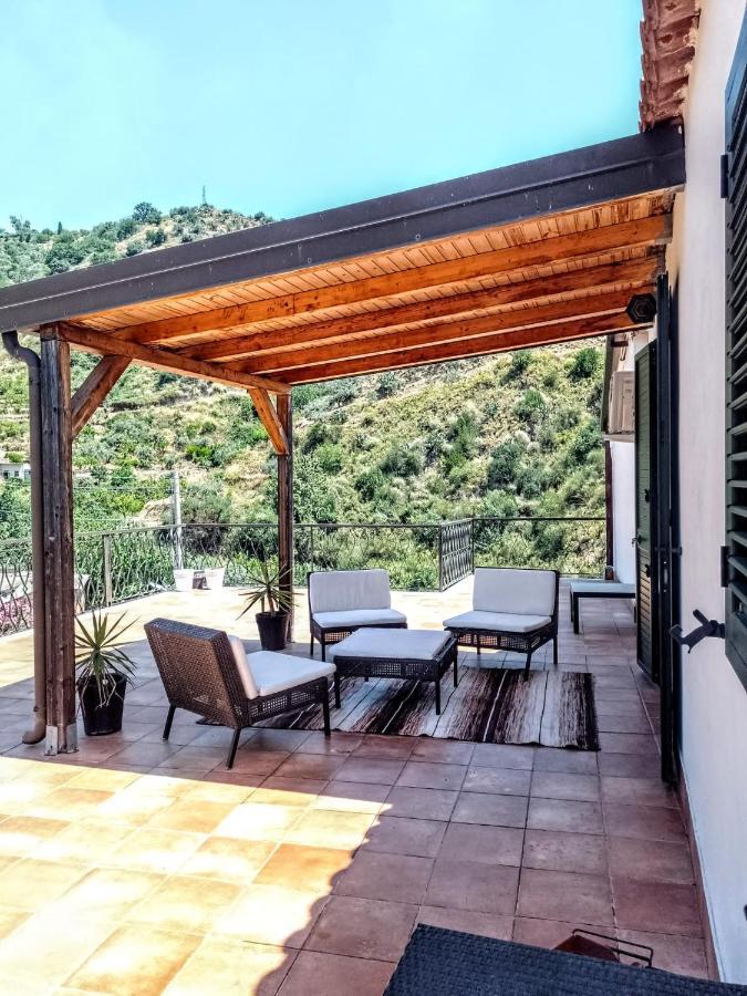 Апартаменты Flat With Panoramic Terrace And Private Pool Mt5X3 Таормина Экстерьер фото